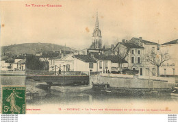 MOISSAC LE PONT DES MARRONNIERS  ET LE CLOCHER ST JACQUES - Moissac