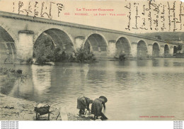 MOISSAC  LE PONT VUE AMONT - Moissac