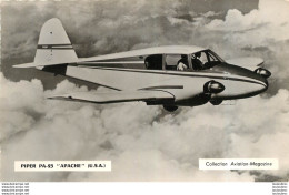 AVION PIPER PA-23 APACHE CPSM COLLECTION AVIATION MAGAZINE - 1946-....: Ere Moderne