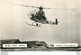 HELICOPTERE SO-1221 DJINN  CPSM  COLLECTION AVIATION MAGAZINE - Hubschrauber