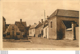 MAIZY RUE DE L'EGLISE ET MONUMENT AUX MORTS - Autres & Non Classés