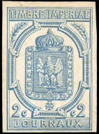 (*) 2 - 2c. Bleu. Petite Gomme. TB. - Zeitungsmarken (Streifbänder)