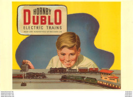 PUBLICITE DUBLO HORNBY ELECTRIC TRAINS - Pubblicitari