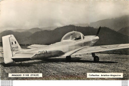 AVION PIAGGIO P.148 ITALIE CPSM COLLECTION AVIATION MAGAZINE - 1946-....: Modern Tijdperk