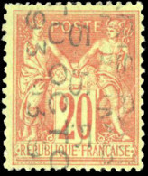 (*) 18 - 15c. Brique S/vert. Surcharge Verticale. 5 Lignes. SUP. - Other & Unclassified