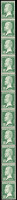 ** 9 - 10c. Pasteur Vert. Bande De 11. SUP. - Coil Stamps