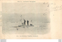 LE GYMNOTE TORPILLEUR SOUS MARIN MARINE MILITAIRE FRANCAISE - Submarines