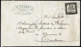 Obl. 4 - 15c. Obl. CàD De TOULOUSE Du 9 Mars 1871 Obl. S/lettre. Marges Exceptionnelles Pour Ce Timbre. SUP. R. - Other & Unclassified