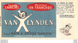 BUVARD  PAIN D'EPICES VAN LYNDEN - Gingerbread