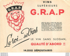 BUVARD VINS SUPERIEURS G.R.A.P. - V