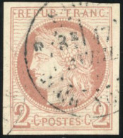 Obl. 15 - 2c. Rouge-brun. Obl. Légère. TB. - Altri & Non Classificati