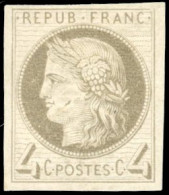 (*) 16 - Essai Du 4c. Gris. TB. - Altri & Non Classificati