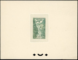 (*) 4 - Poste Aérienne.Epreuve Du Poinçon Du 500F. En Vert Avec Perforation De L'Atelier. SUP. R. - Autres & Non Classés