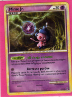 Carte Pokemon Francaise 2011 Noir Et Blanc Appel Legende 47/95 Mime Jr 30pv Neuve - Black & White