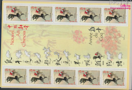Frankreich 3900Klb Kleinbogen (kompl.Ausg.) Postfrisch 2005 Jahr Des Hahnes (10368339 - Unused Stamps