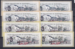 France Timbres De Distributeurs N°1208 - 8 Valeurs - Neuf ** Sans Charnière - TB - 2010-... Abgebildete Automatenmarke