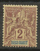 DIEGO-SUAREZ N° 39 NEUF** LUXE SANS CHARNIERE / Hingeless / MNH - Unused Stamps