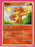 Carte Pokemon Francaise 2011 Noir Et Blanc Appel Legende 46/95 Magby 30pv Neuve - Noir & Blanc