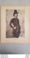 HONORE DAUMIER GRAVURE 31 X 24 CM  THEODORE ROUSSEAU - Prints & Engravings