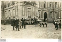 COLMAR CARTE PHOTO 1933 REVUE EN L'HONNEUR DU SOUS SECRETAIRE D'ETAT GUY LACHAMBRE - Colmar