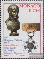 Monaco 2593 (complete Issue) Unmounted Mint / Never Hinged 2002 200 Years Legion Of Honor - Neufs