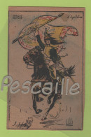 MILITARIA - CP COLORISEE L'EQUITATION 1804 - DRAGON - ILLUSTRATEUR L. VALLET - MES CARTES POSTALES - CIRCULEE - Vallet, L.