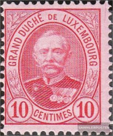 Luxembourg 57B Unmounted Mint / Never Hinged 1891 Adolf - 1891 Adolphe Front Side