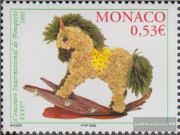 Monaco 2572 (complete Issue) Unmounted Mint / Never Hinged 2002 Blumenbinderei - Neufs