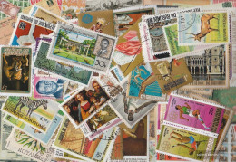 Burundi Stamps-100 Various Stamps - Verzamelingen