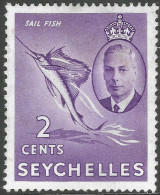 Seychelles. 1952 KGVI. 2c MH. SG 158. M3175 - Seychelles (...-1976)