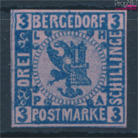 Bergedorf 4ND Neu- Bzw. Nachdruck Postfrisch 1887 Wappen (10342283 - Bergedorf