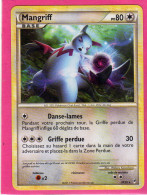 Carte Pokemon Francaise 2011 Noir Et Blanc Appel Legende 39/95 Mangriff 80pv Neuve - Noir & Blanc