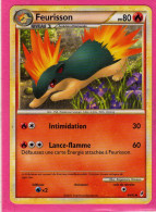 Carte Pokemon Francaise 2011 Noir Et Blanc Appel Legende 49/95 Feurisson 80pv Neuve - Black & White