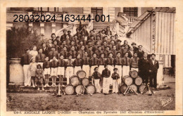 AGEN. Cpsm Sépia - Amicale Laïque D'Agen. Champion Des Pyrénées 1947... (scans Recto-verso) - Agen