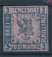 Bergedorf 4ND Neu- Bzw. Nachdruck Postfrisch 1887 Wappen (10342292 - Bergedorf