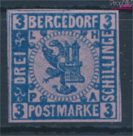 Bergedorf 4ND Neu- Bzw. Nachdruck Postfrisch 1887 Wappen (10342293 - Bergedorf