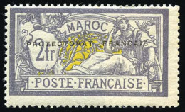 * 52a - 2F. Violet-brun Et Jaune. Sans La Surcharge Arabe. TB. - Altri & Non Classificati