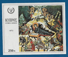 CIPRO - 1972 - BF Con Valore Da 250 Mm. Nuovo Stl Emissione Complementare Del NATALE - In Ottime Condizioni. - Unused Stamps