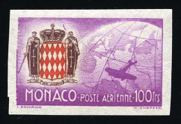 ** 7 - Poste Aérienne. Essai De Couleur. Violet. ND. SUP. - Andere & Zonder Classificatie