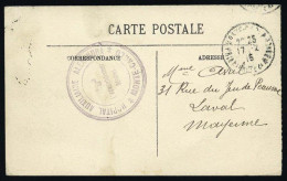 Obl. Franchise Militaire. + FRANCE. 2 Cartes Postales Avec Franchise Militaire. TB. - Altri & Non Classificati