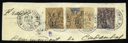 Obl. 55+ 56 - + 56a. S/petit Fragment. TB. - Other & Unclassified