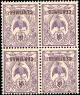 ** 113b - 5c. S/15c. Violet. Surcharge Renversée. SUP. - Other & Unclassified