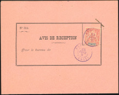 Obl. 15 - 10c. Rouge Obl. S/document Administratif Frappé Du CàD De PAPEETE Du 25 Février 1899 à Destination De UTUROA-R - Sonstige & Ohne Zuordnung