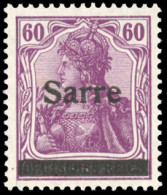 * 14A - 60p. Lilas Pourpre. Couleur Rare. TB. - Autres & Non Classés