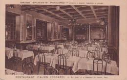 PARIS(9 Em ARRONDISSEMENT) RESTAURANT POCCARDI - Arrondissement: 09