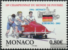 Monaco 2638 (complete Issue) Unmounted Mint / Never Hinged 2003 Bob-Anschub WM - Neufs