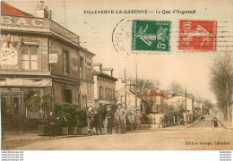 VILLENEUVE LA GARENNE LE QUAI D'ARGENTEUIL - Villeneuve La Garenne