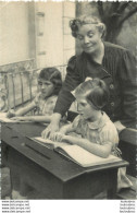 MONTPELLIER INSTITUTION DES SOURDS MUETS ET JEUNES AVEUGLES CLASSE DES AVEUGLES LECON DE LECTURE - Montpellier