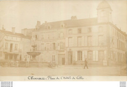 CHARMES CARTE PHOTO  PLACE DE L'HOTEL DE VILLE - Charmes