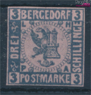 Bergedorf 4ND Neu- Bzw. Nachdruck Postfrisch 1887 Wappen (10342317 - Bergedorf